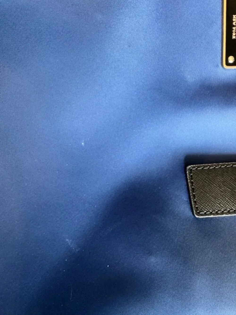 Kate Spade New York Blue Nylon Laptop/Work Tote